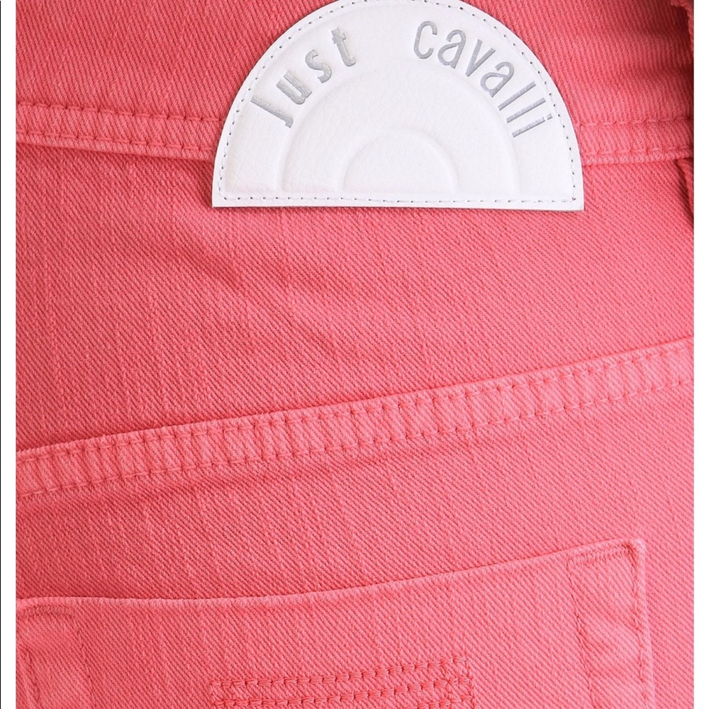 Roberto Cavalli Pink Slim Women's Jeans - Picture 2 of 16
